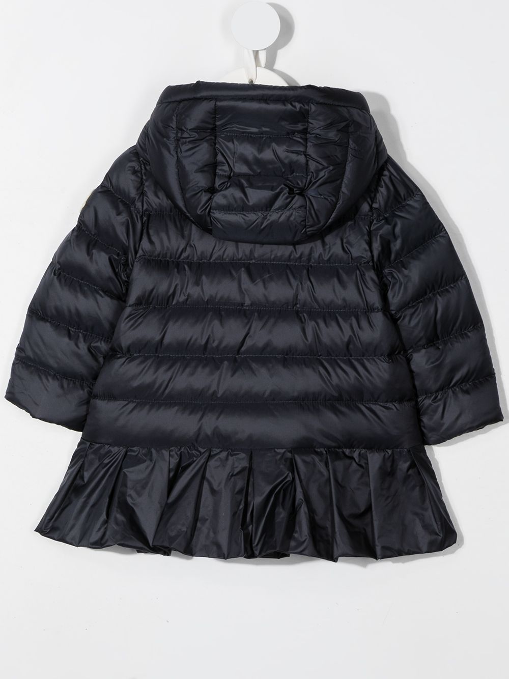 фото Moncler enfant пуховик с оборками