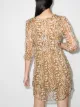 Cloe Cassandro Carly printed silk minidress