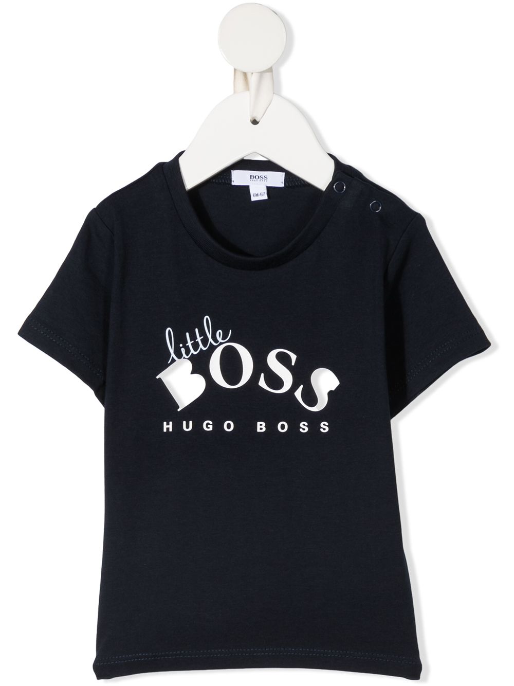 фото Boss kidswear футболка с короткими рукавами и логотипом