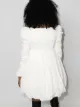 KHAITE Katia sweetheart-neck minidress