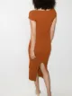 KHAITE Allegra bustier-style knit dress