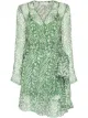 Image 1 of Cloe Cassandro Kimi wrap minidress