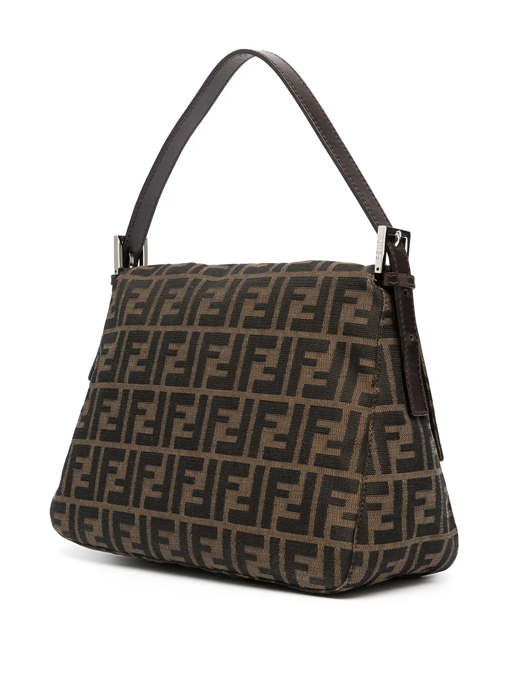 фото Fendi pre-owned сумка на плечо mamma baguette с узором zucca