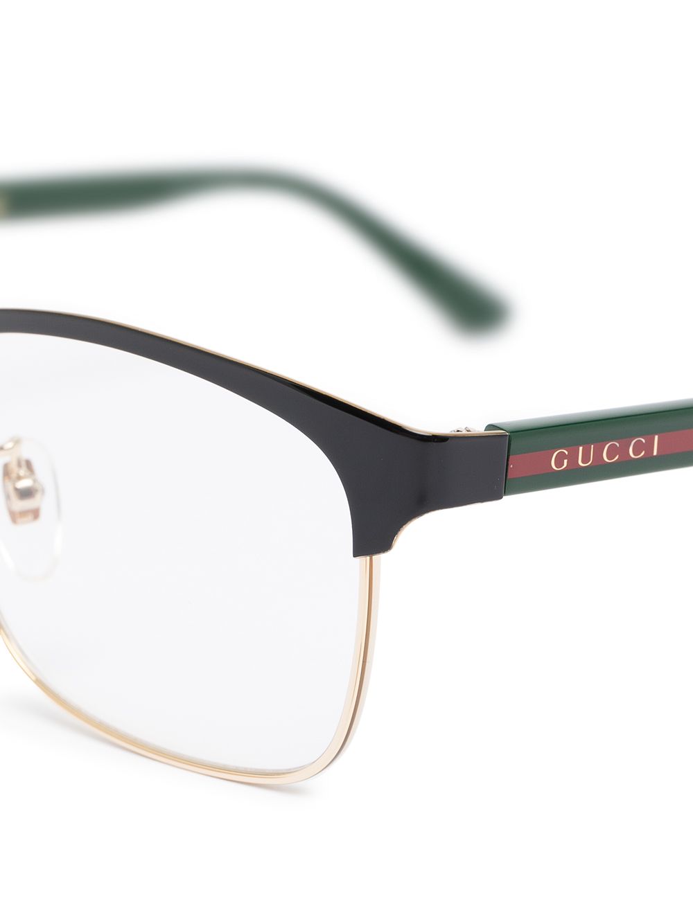 фото Gucci eyewear очки в полуоправе