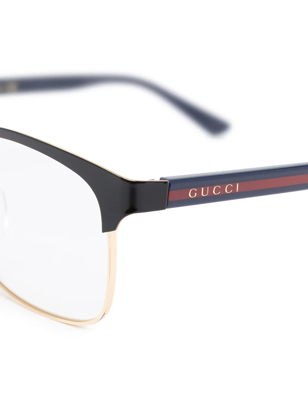 фото Gucci eyewear очки в полуоправе