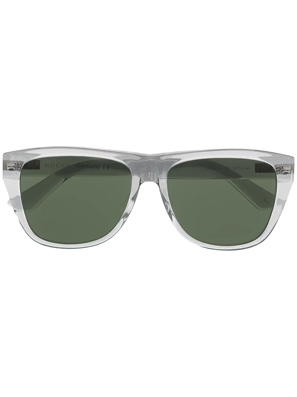 

Gucci Eyewear lentes de sol con armazón cuadrada - Gris