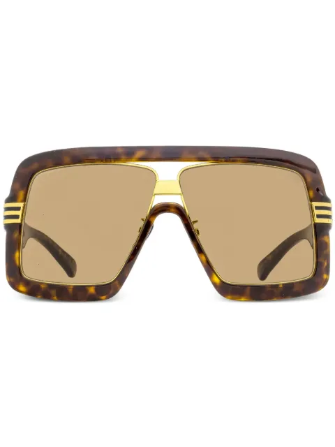 Gucci Eyewear oversize-frame tinted sunglasses