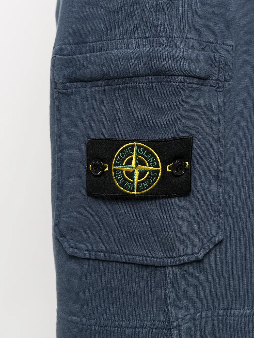 фото Stone island спортивные шорты с нашивкой-логотипом