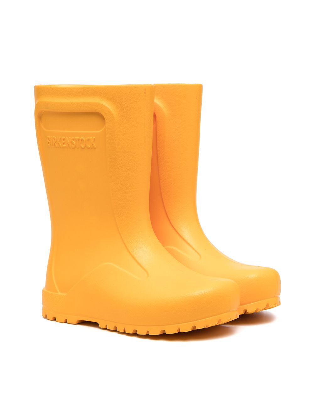 

Birkenstock Kids botas con suela dentada - Amarillo