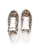 Alexander McQueen Kids Oversized leopard sneakers