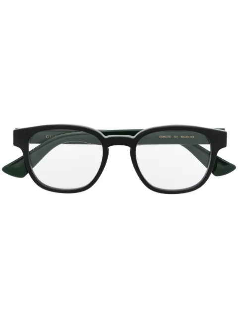 Gucci Eyewear square-frame logo-detail glasses