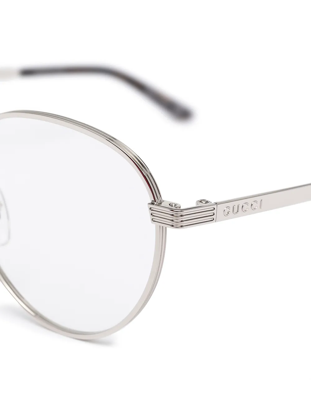 фото Gucci eyewear очки в круглой оправе