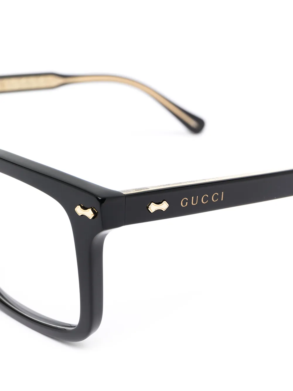 фото Gucci eyewear очки в квадратной оправе