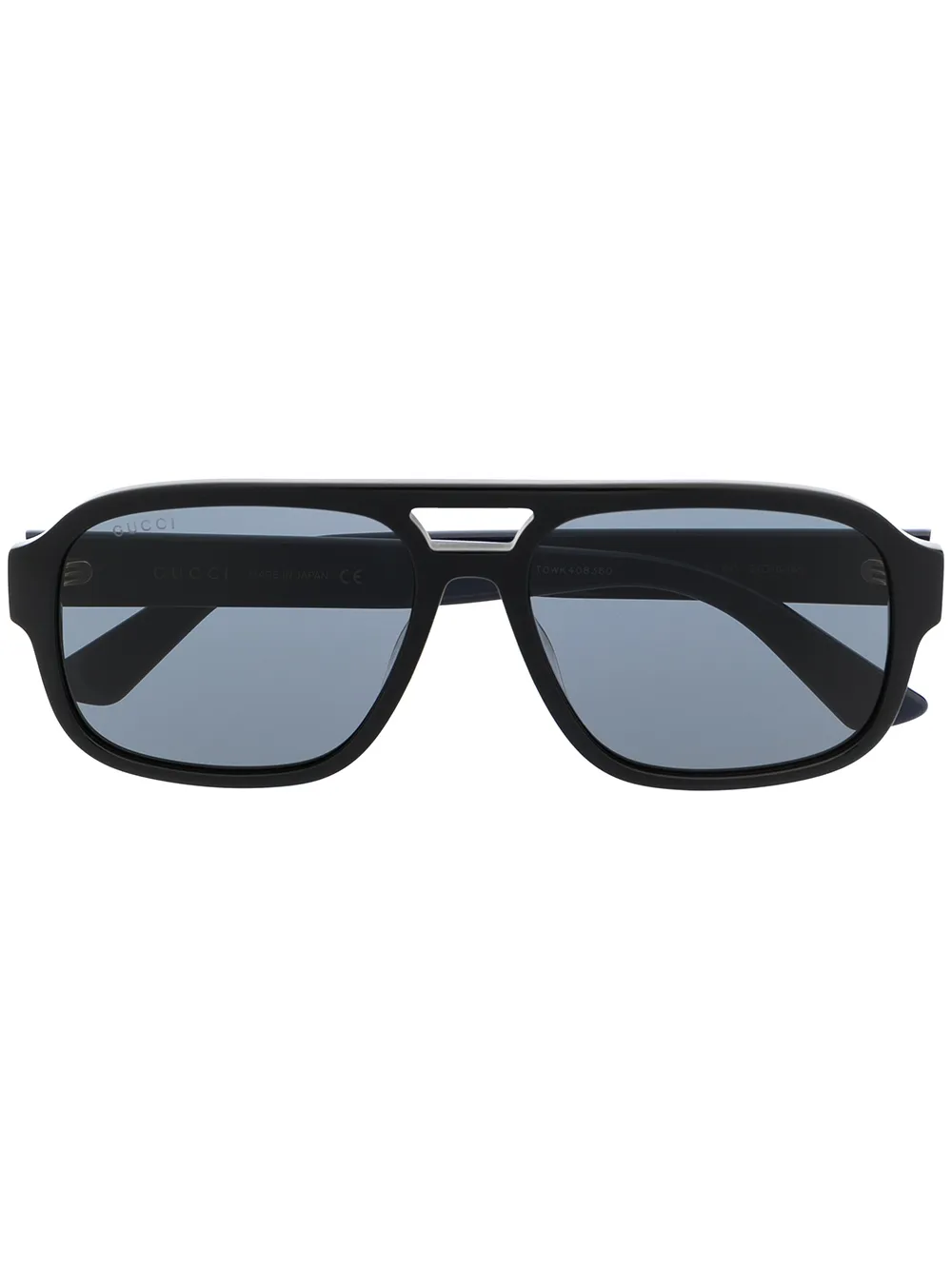 

Gucci Eyewear pilot-frame sunglasses - Blue