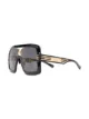 Изображение 2 из Gucci Eyewear солнцезащитные очки в массивной квадратной оправе