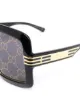 Gucci Eyewear солнцезащитные очки в массивной квадратной оправе