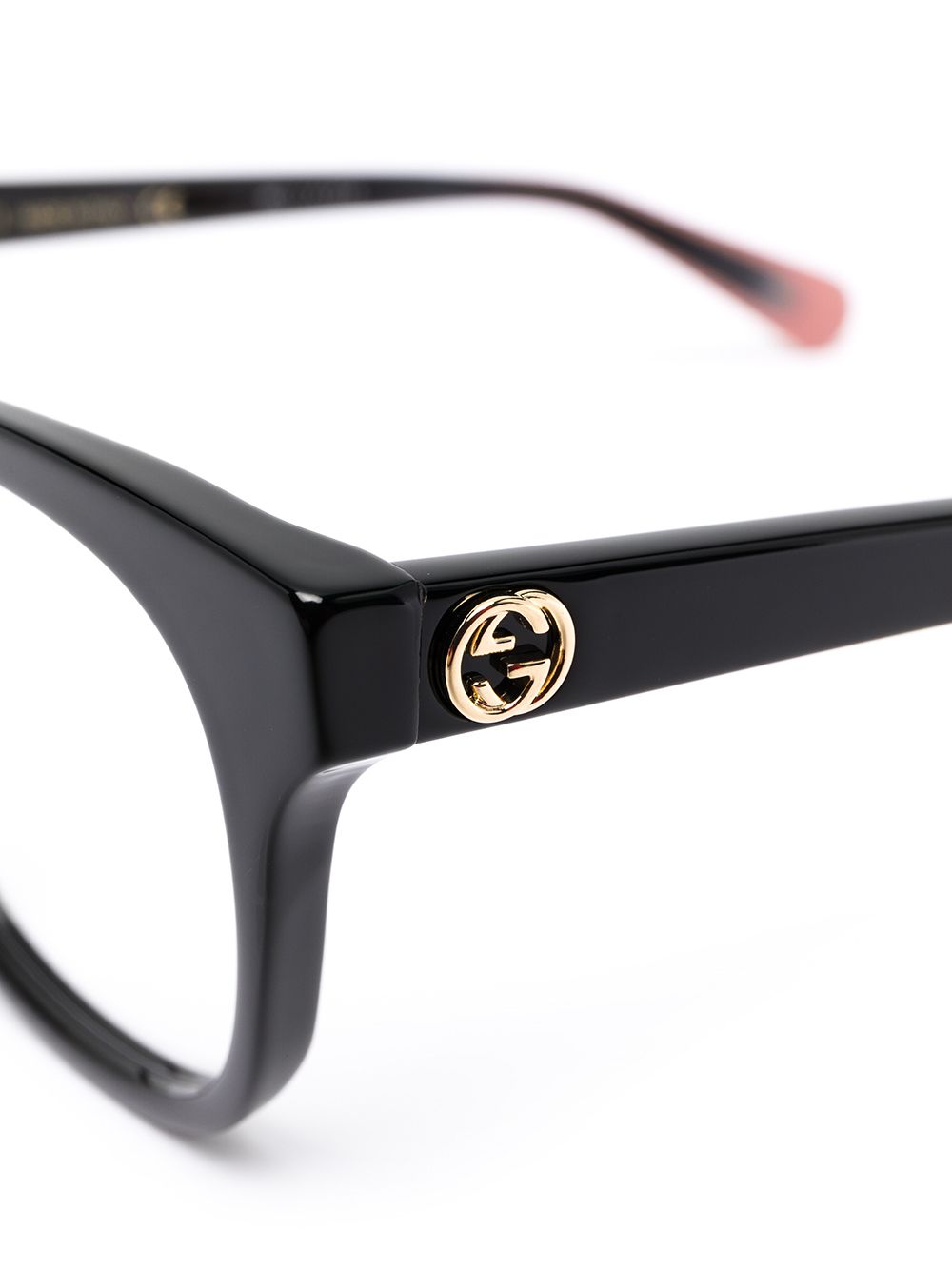 фото Gucci eyewear очки в квадратной оправе с логотипом