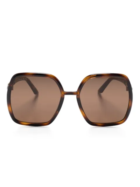 Gucci Eyewear 马衔扣细节太阳眼镜