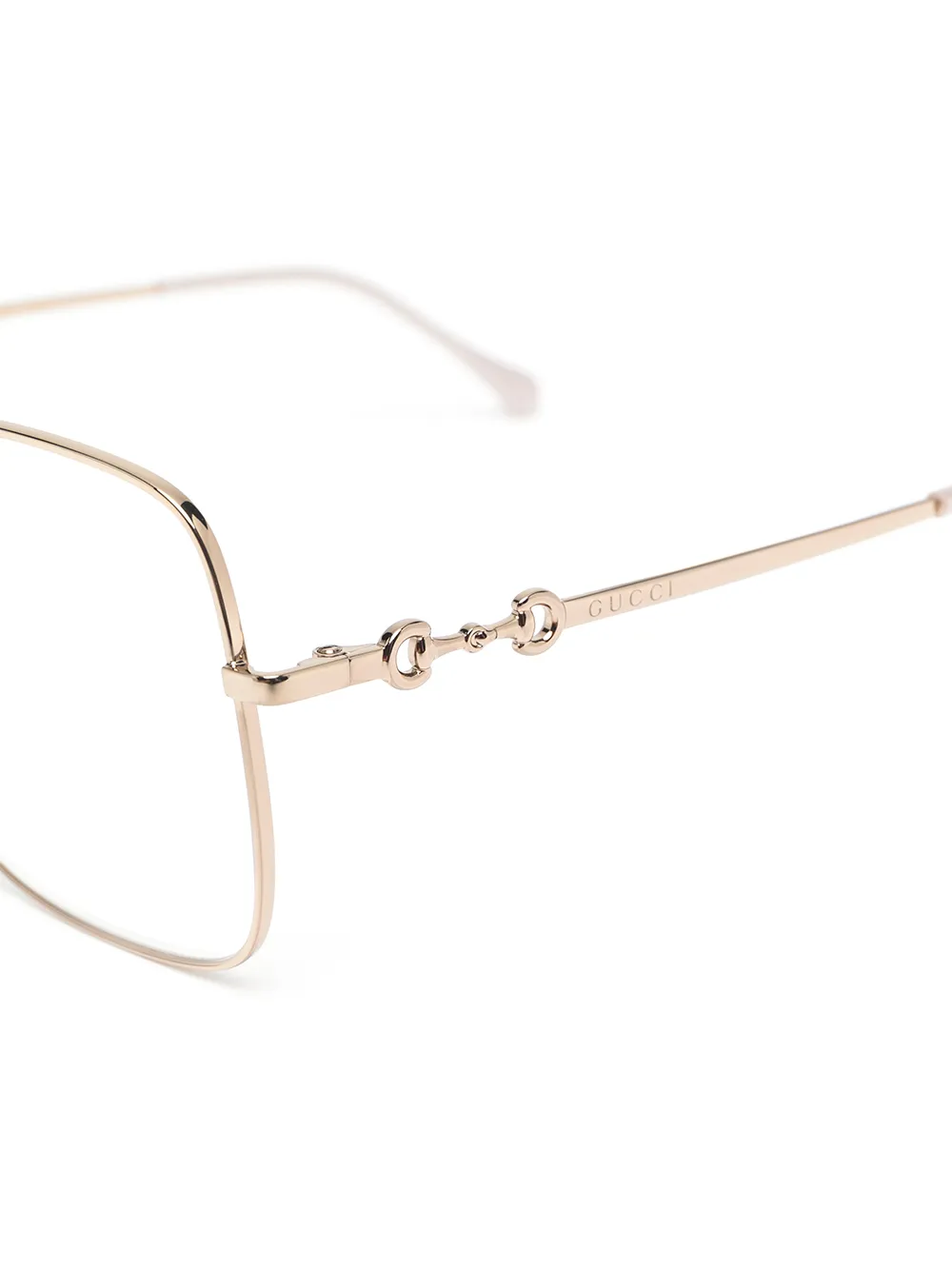 Gucci metal frame glasses best sale