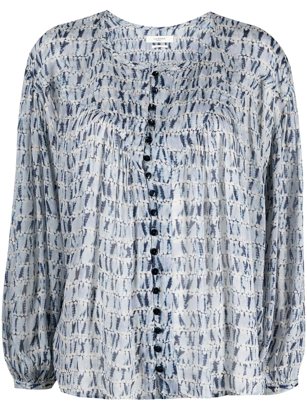 ISABEL MARANT ÉTOILE SORIONEA CHIFFON BLOUSE