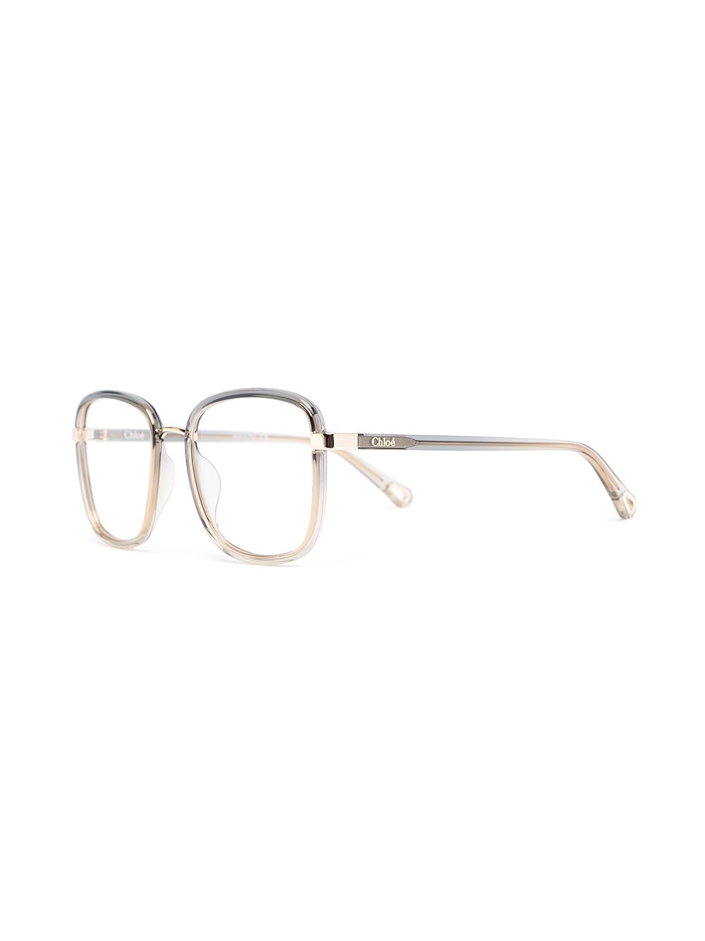 фото Chloé eyewear очки в массивной оправе