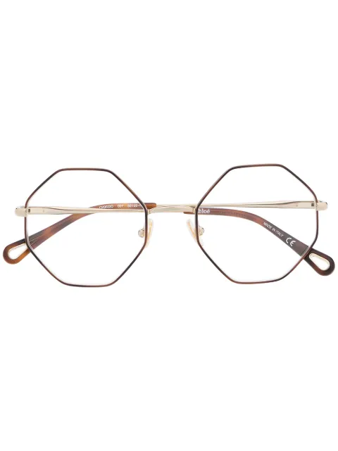 Chloé Eyewear octagonal-frame glasses