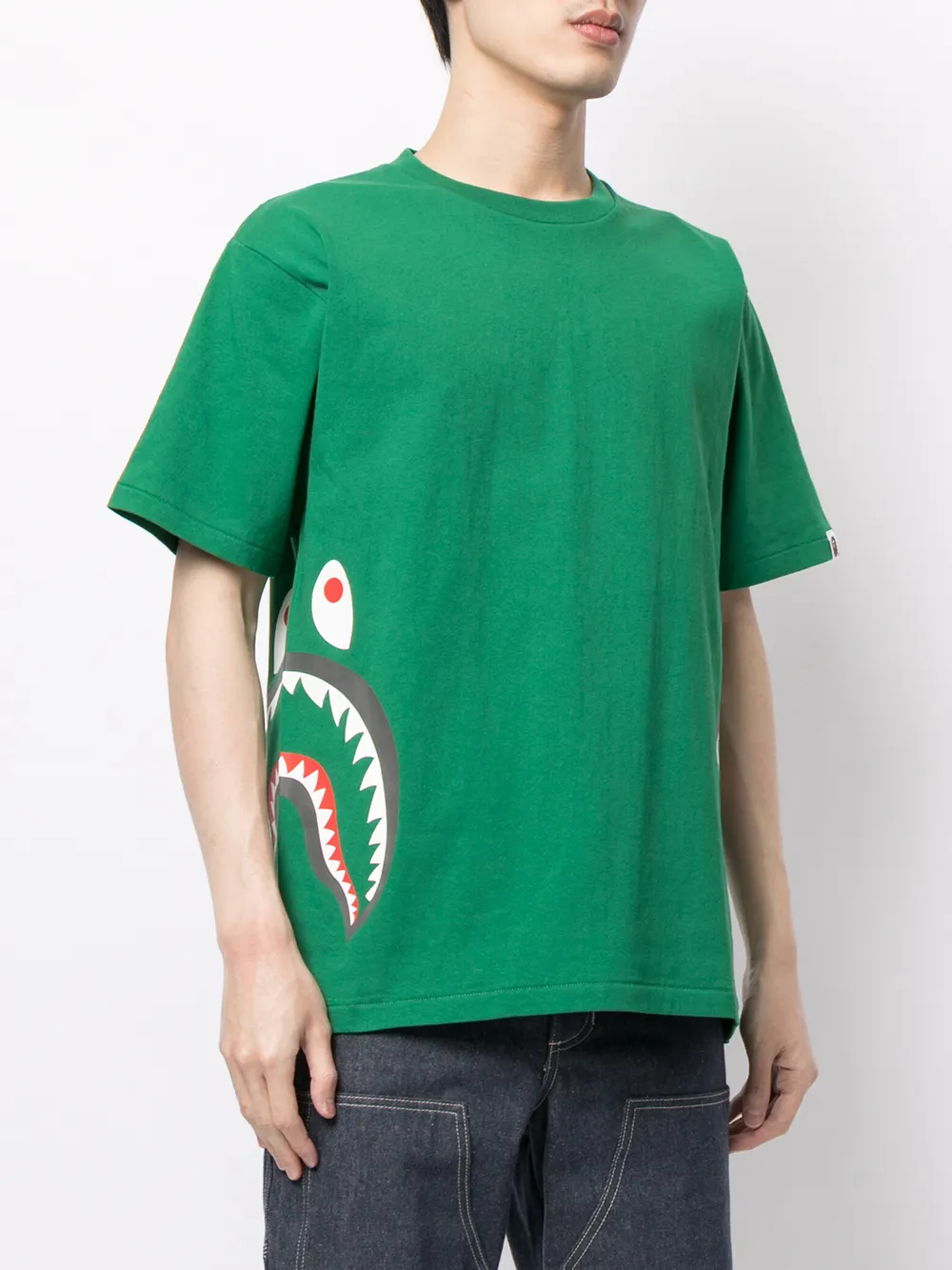 фото A bathing ape® футболка с графичным принтом