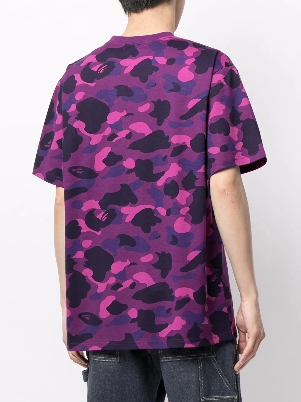 фото A bathing ape® футболка color camo shark