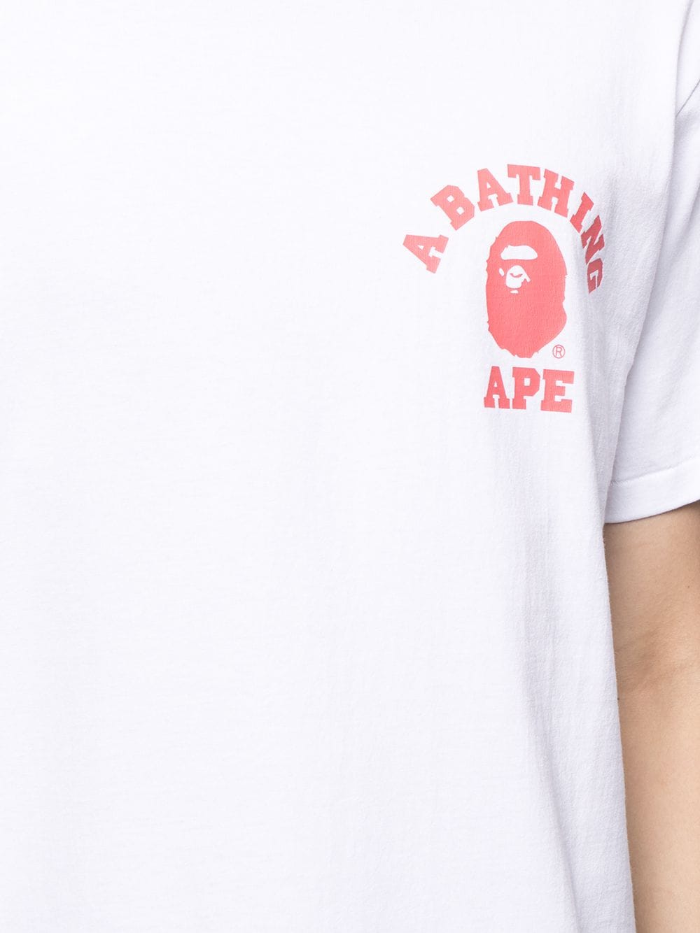 фото A bathing ape® футболка с логотипом