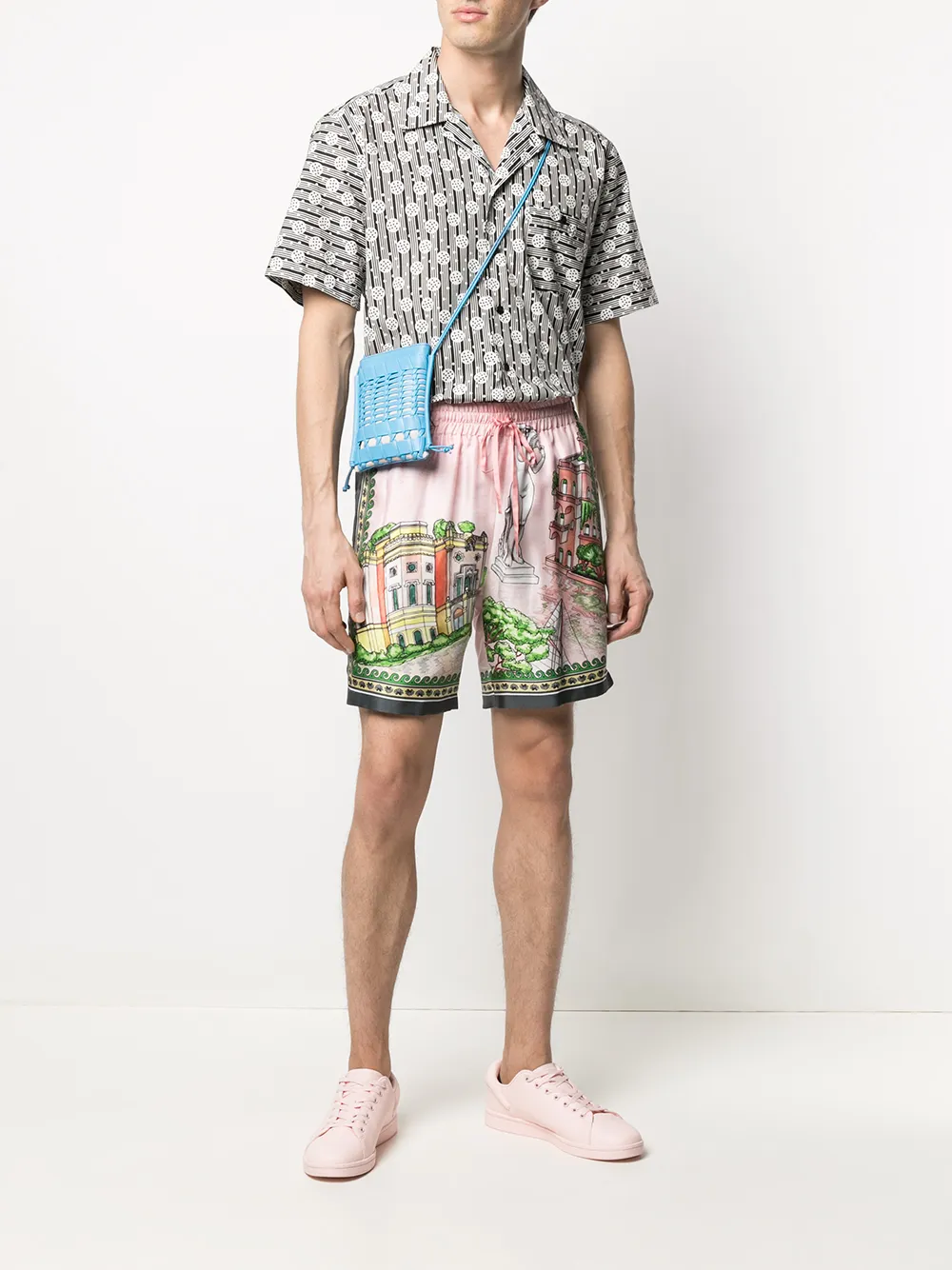 Dolce & Gabbana Camisa de algodão com estampa geométrica | Image 2