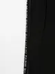 Balmain Kids logo tape cotton leggings