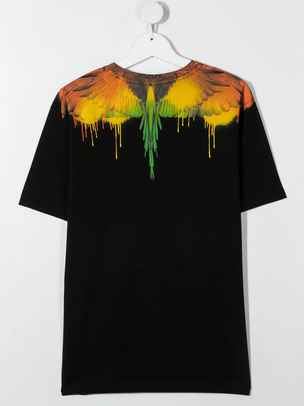 фото Marcelo burlon county of milan kids футболка с принтом wings