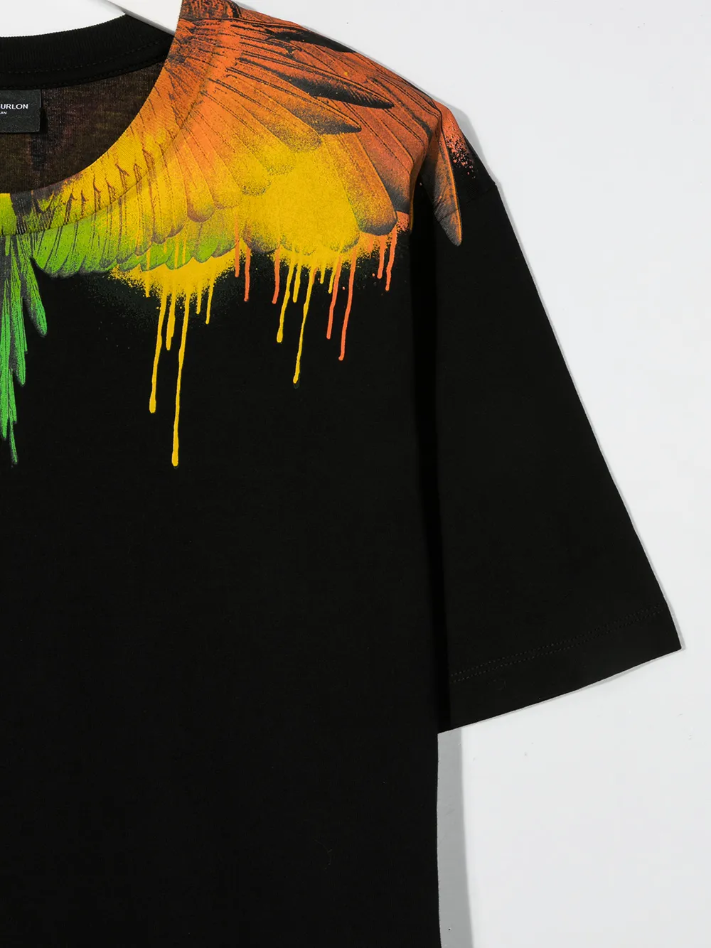 фото Marcelo burlon county of milan kids футболка с принтом wings