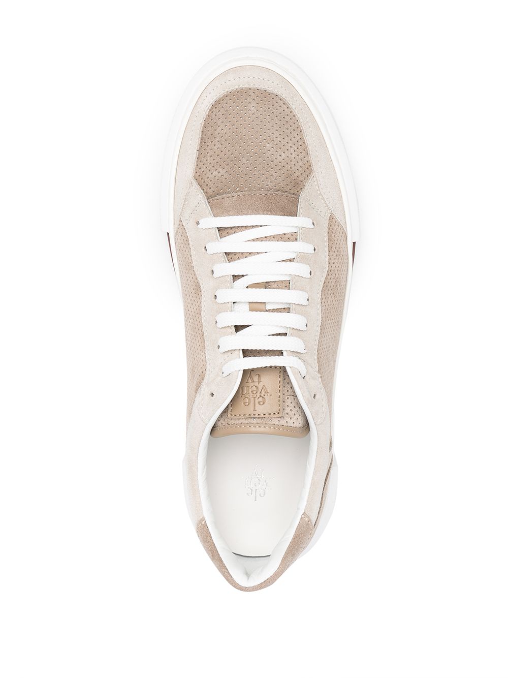 фото Eleventy panelled low-top sneakers