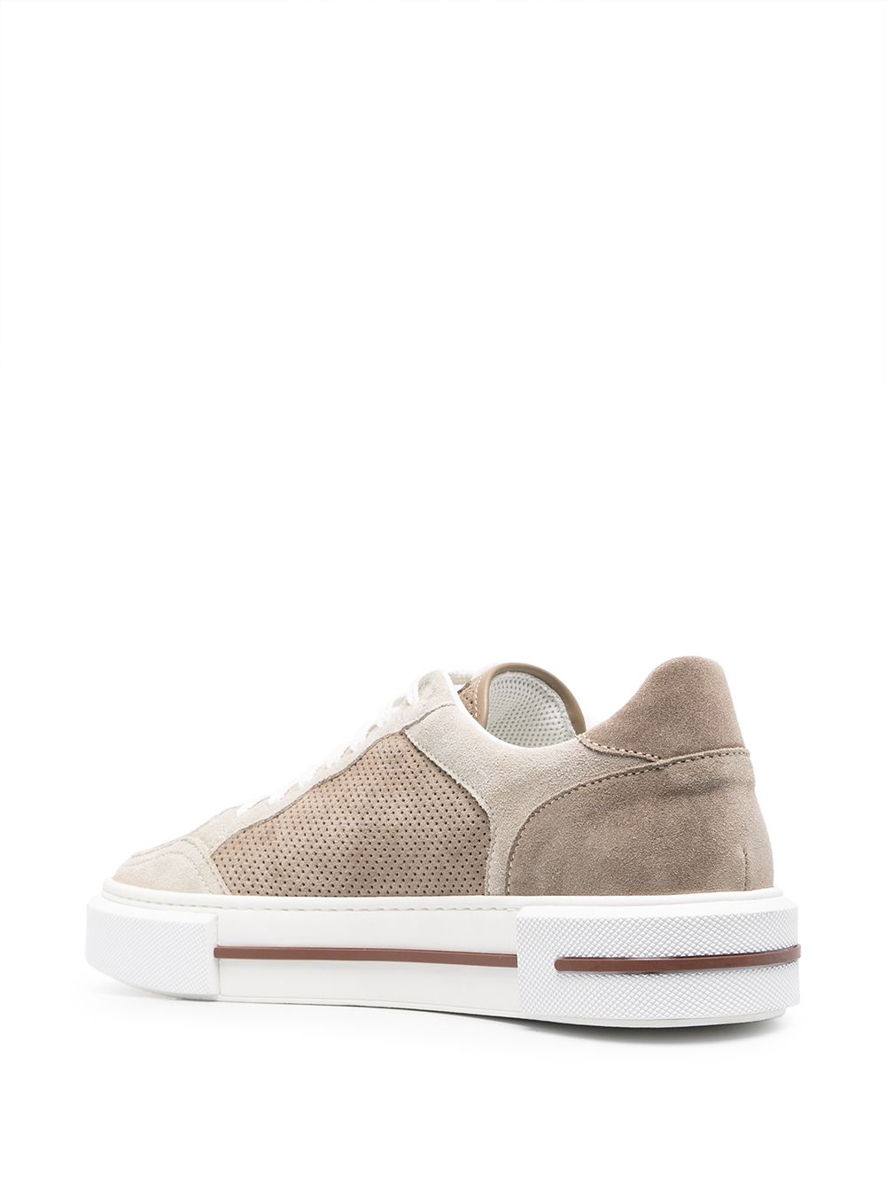 фото Eleventy panelled low-top sneakers