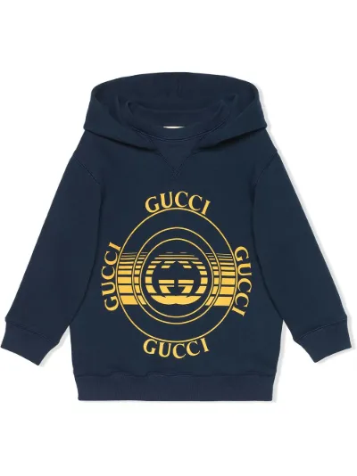 logo-print hoodie | Gucci Kids | Eraldo.com