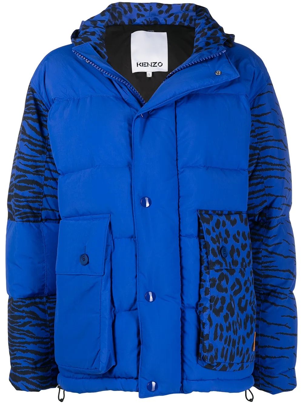 фото Kenzo leopard tiger pattern jacket