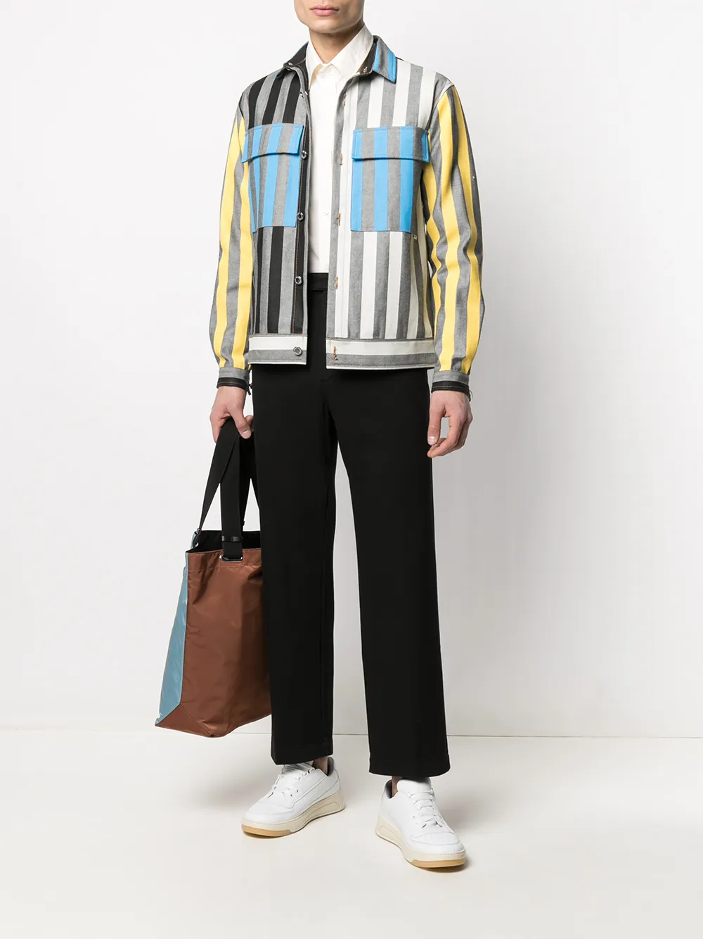 фото Kenzo рубашка с вышитым логотипом