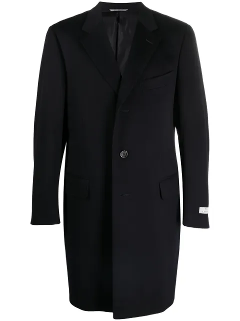 Canali single-breasted tailored coat