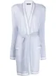 Imagem 1 de Balmain Cardigan de jacquard com logo e cinto