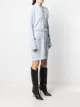 Balmain Cardigan de jacquard com logo e cinto