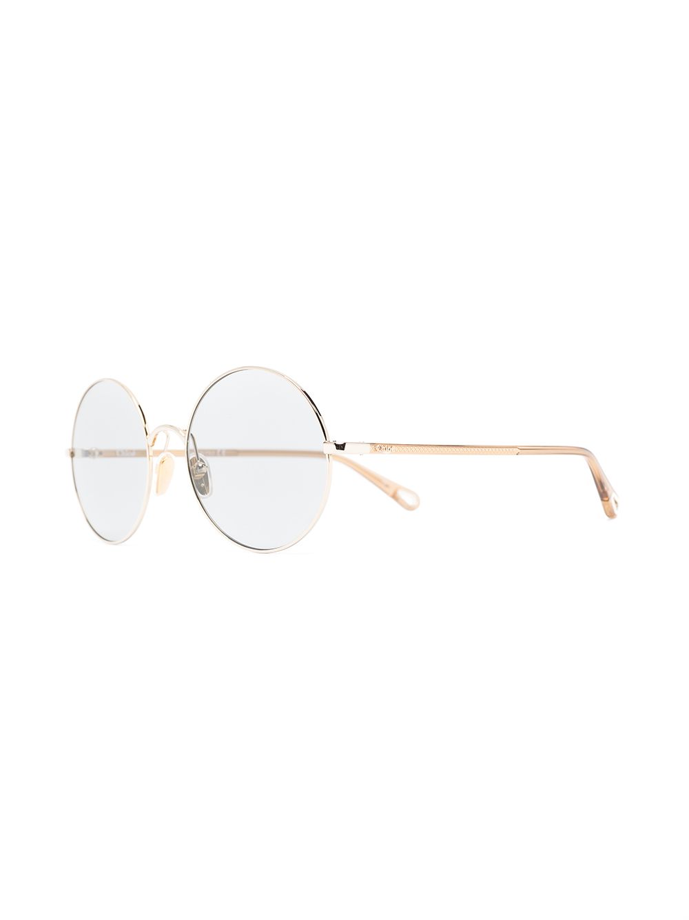 Chloé Eyewear Verstelbare zonnebril - Goud