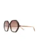 Image 2 of Chloé Eyewear Esther hexagonal-frame sunglasses
