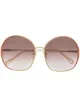 Image 1 of Chloé Eyewear CH0014S oversize-frame sunglasses