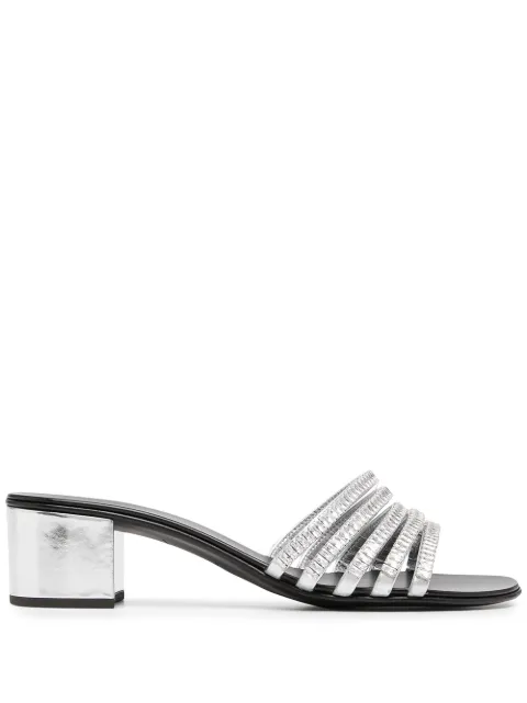 Giuseppe Zanotti sandalias con detalles de cristal