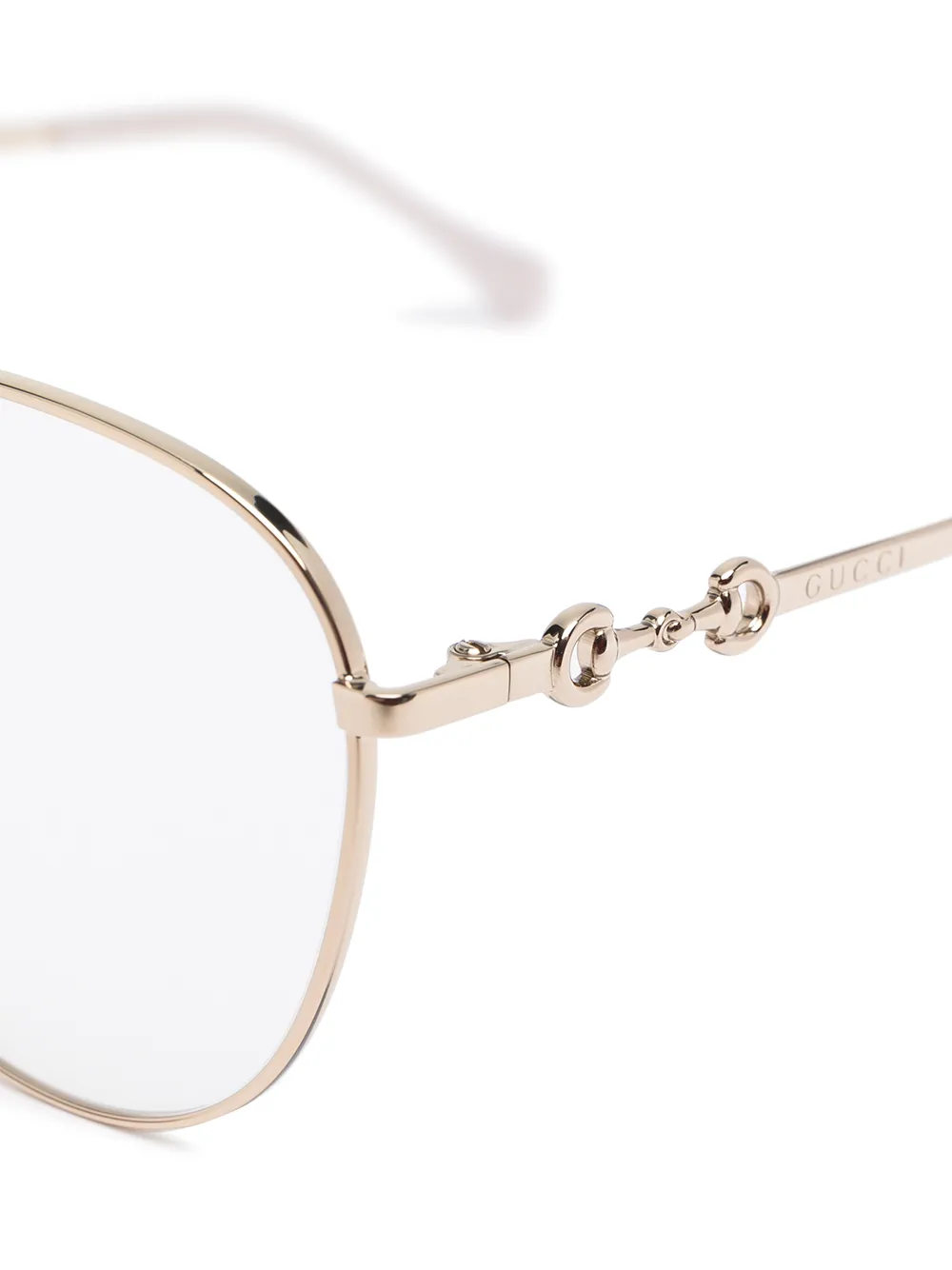 фото Gucci eyewear очки в круглой оправе