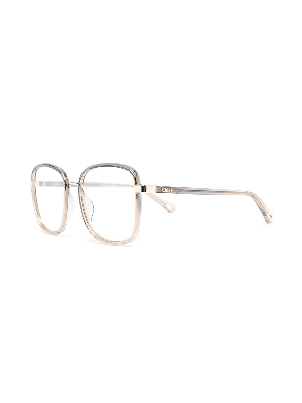 фото Chloé eyewear очки в массивной оправе