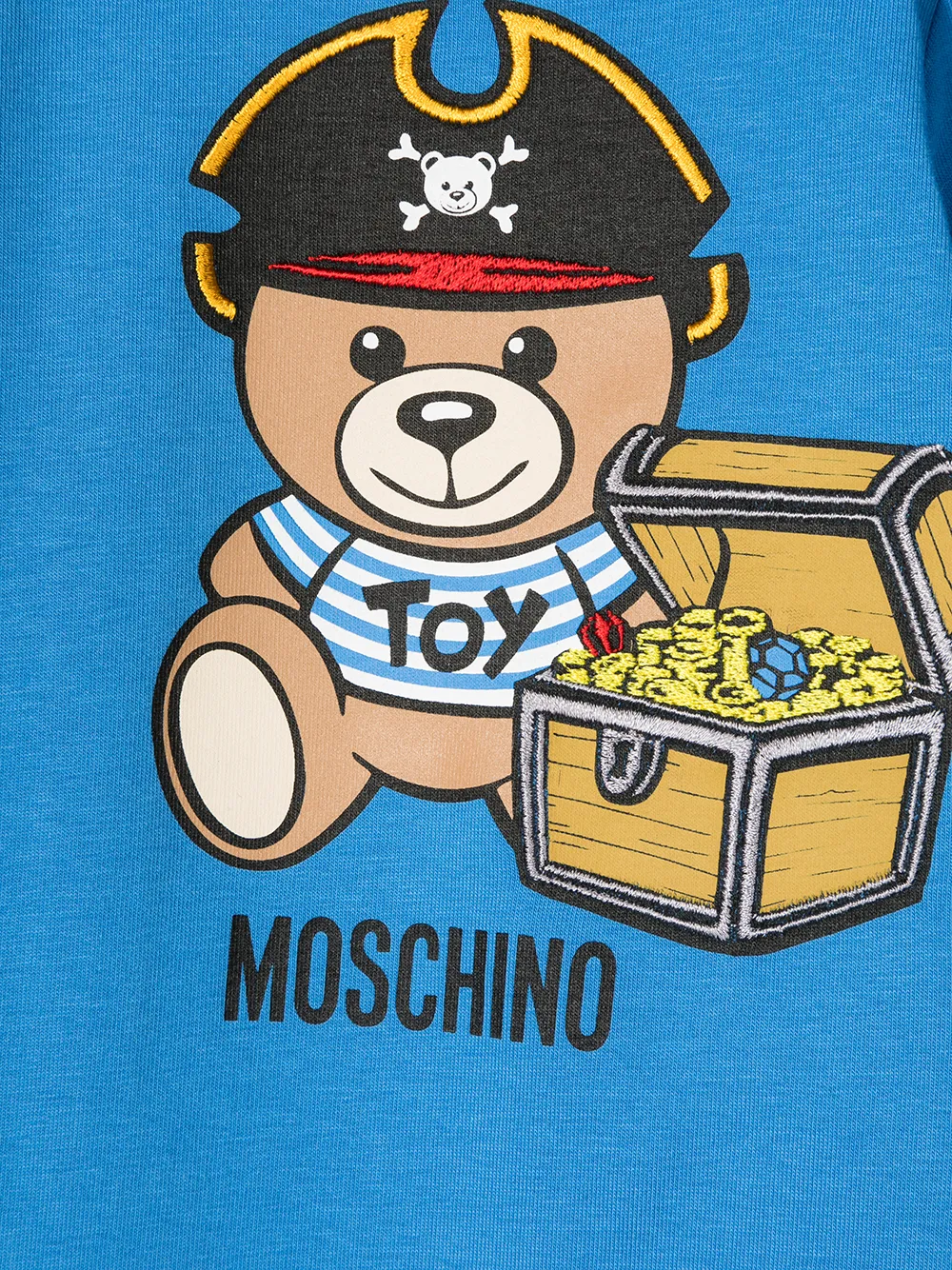 фото Moschino kids комбинезон toy bear treasure