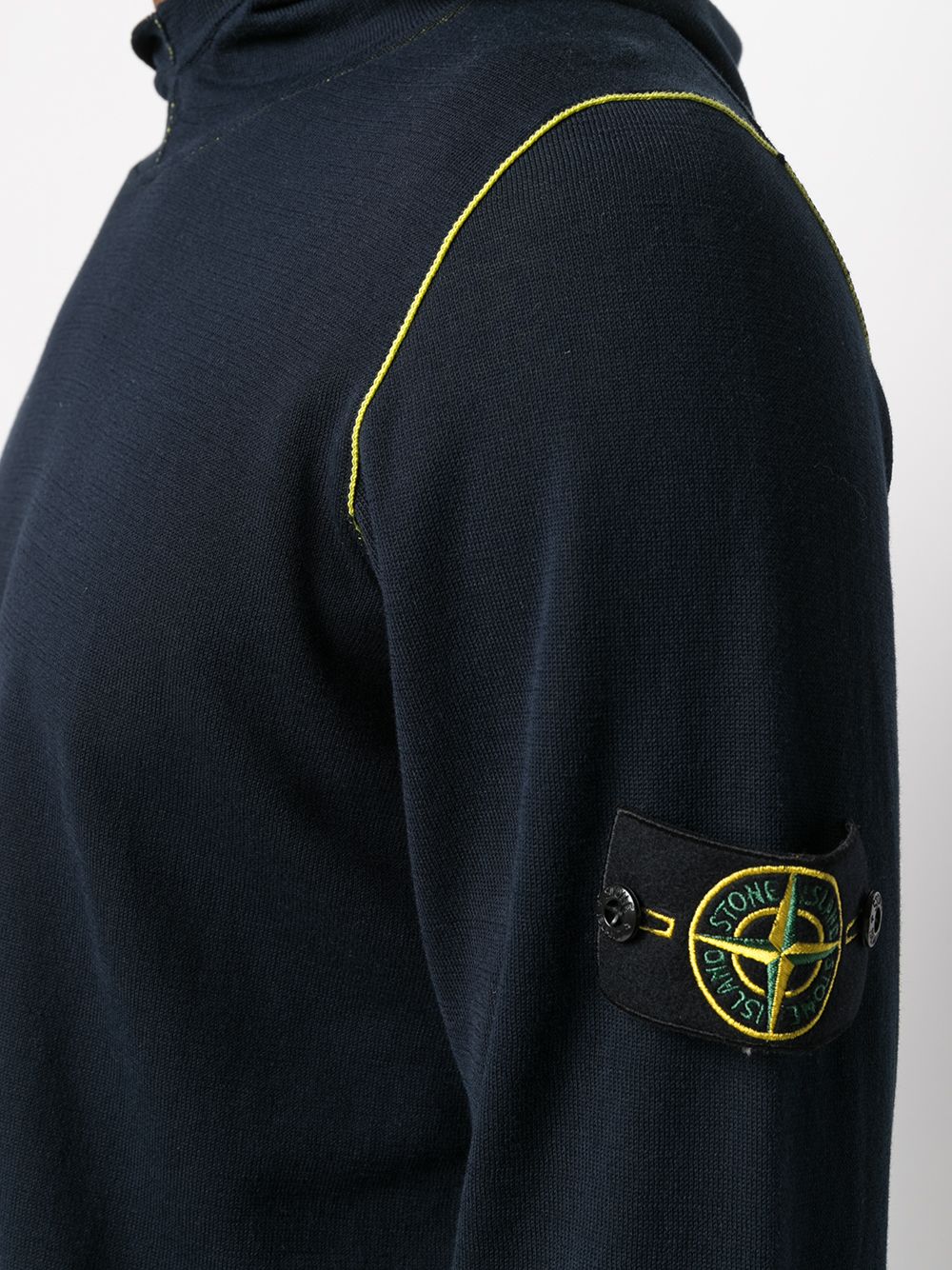 фото Stone island худи с нашивкой-логотипом