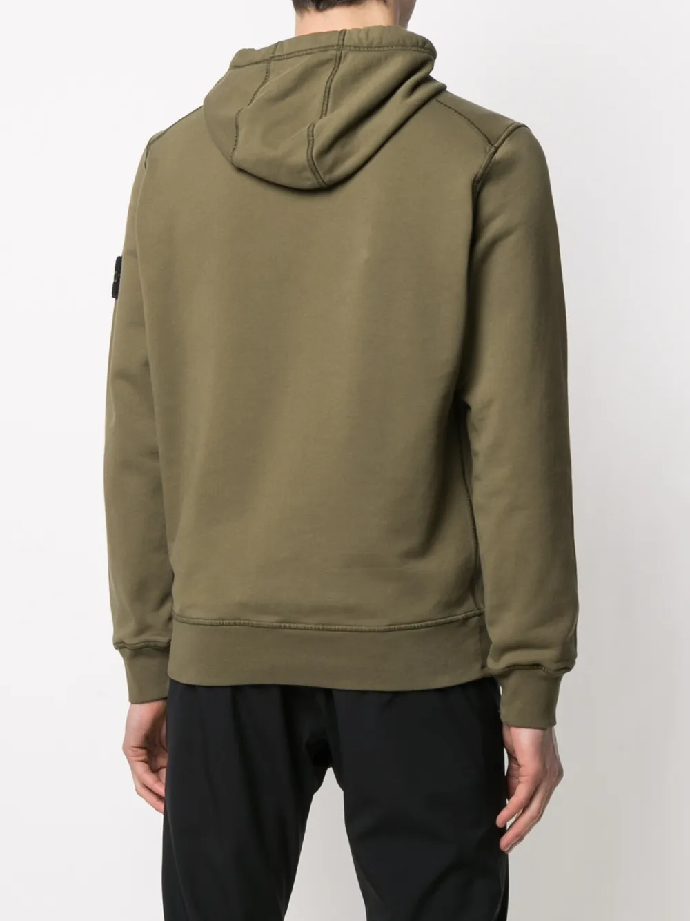 фото Stone island толстовка с капюшоном